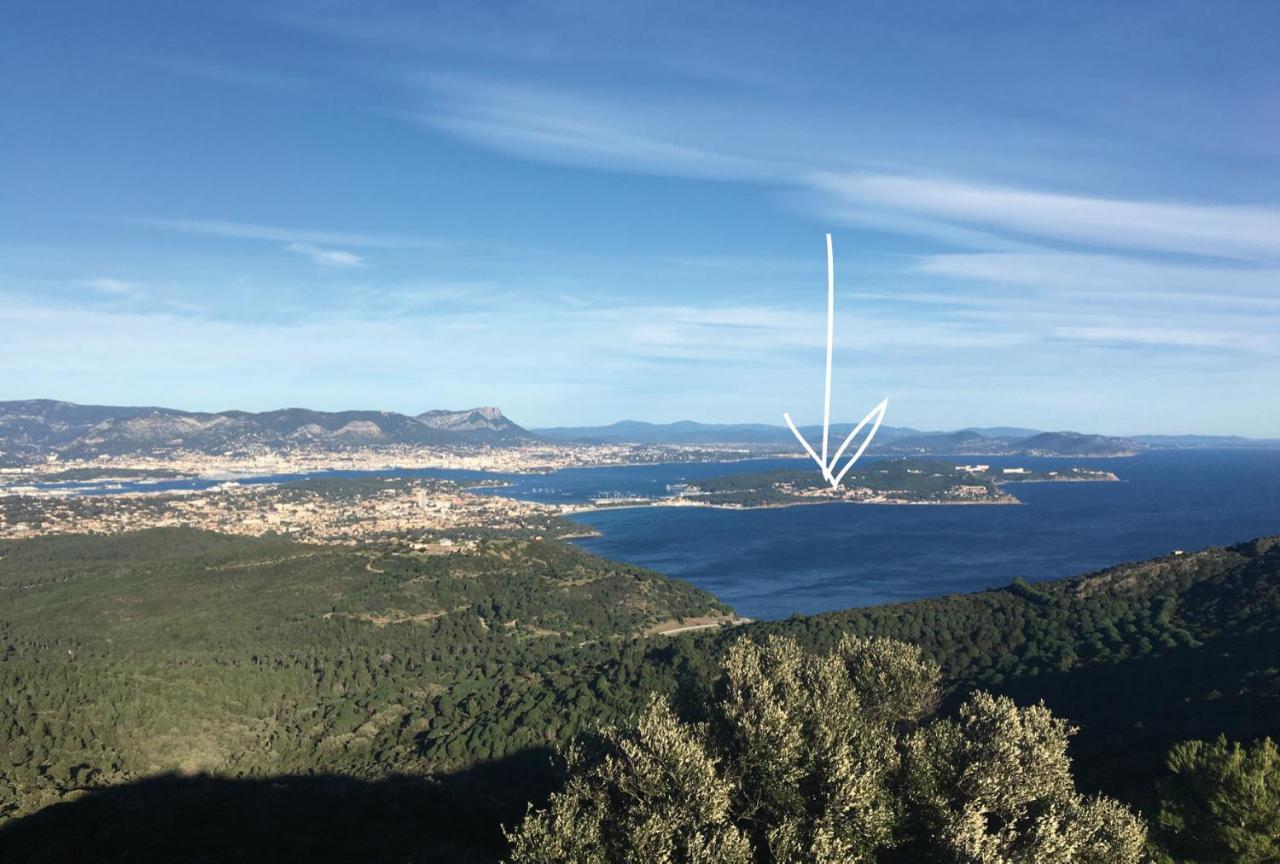 Bas De Villa Jardin Plein Sud Proche Mer Clim-Wifi Saint-Mandrier-sur-Mer Zewnętrze zdjęcie