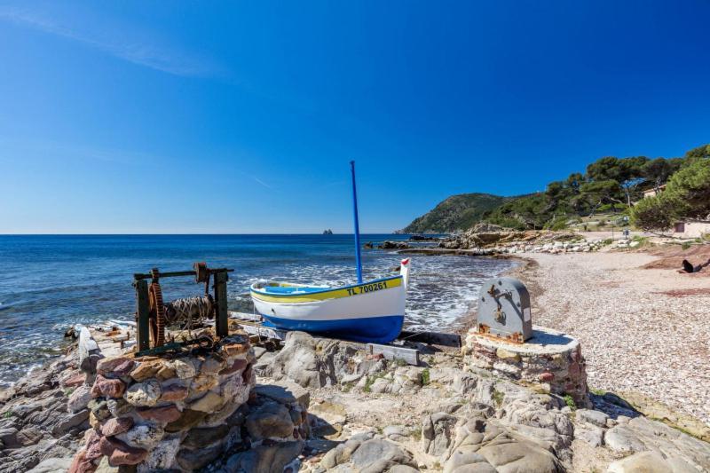 Bas De Villa Jardin Plein Sud Proche Mer Clim-Wifi Saint-Mandrier-sur-Mer Zewnętrze zdjęcie
