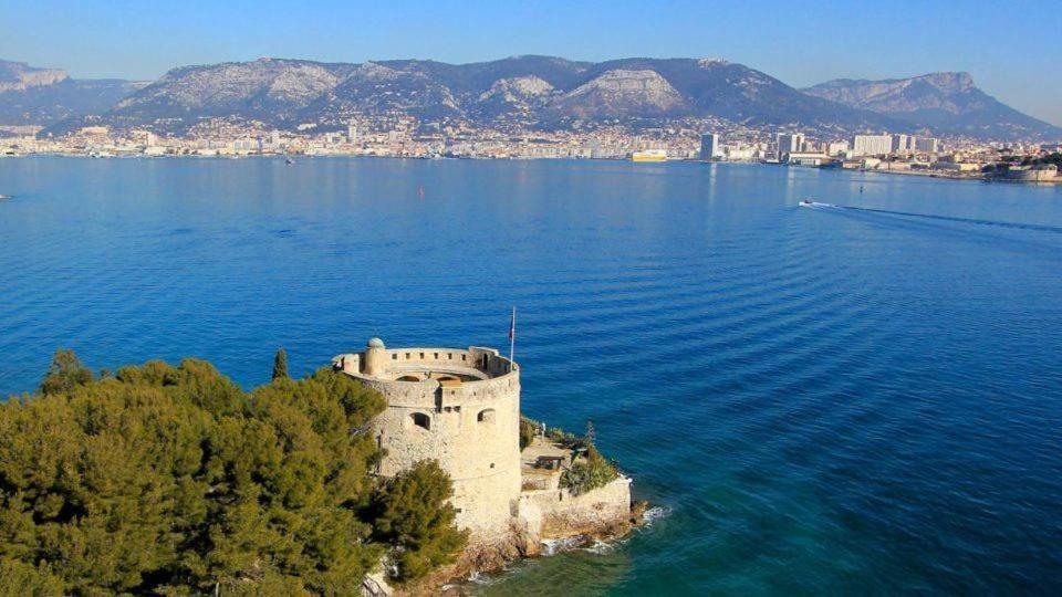 Bas De Villa Jardin Plein Sud Proche Mer Clim-Wifi Saint-Mandrier-sur-Mer Zewnętrze zdjęcie